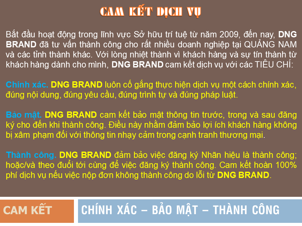 BẢO HỘ LOGO NHÃN HIỆU THƯƠNG HIỆU ĐỘC QUYỀN TẠI QUẢNG NAM