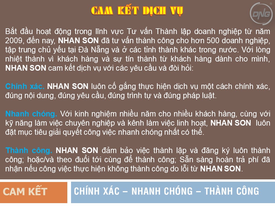 Dịch vụ GIẢI THỂ DOANH NGHIỆP tại Đà Nẵng